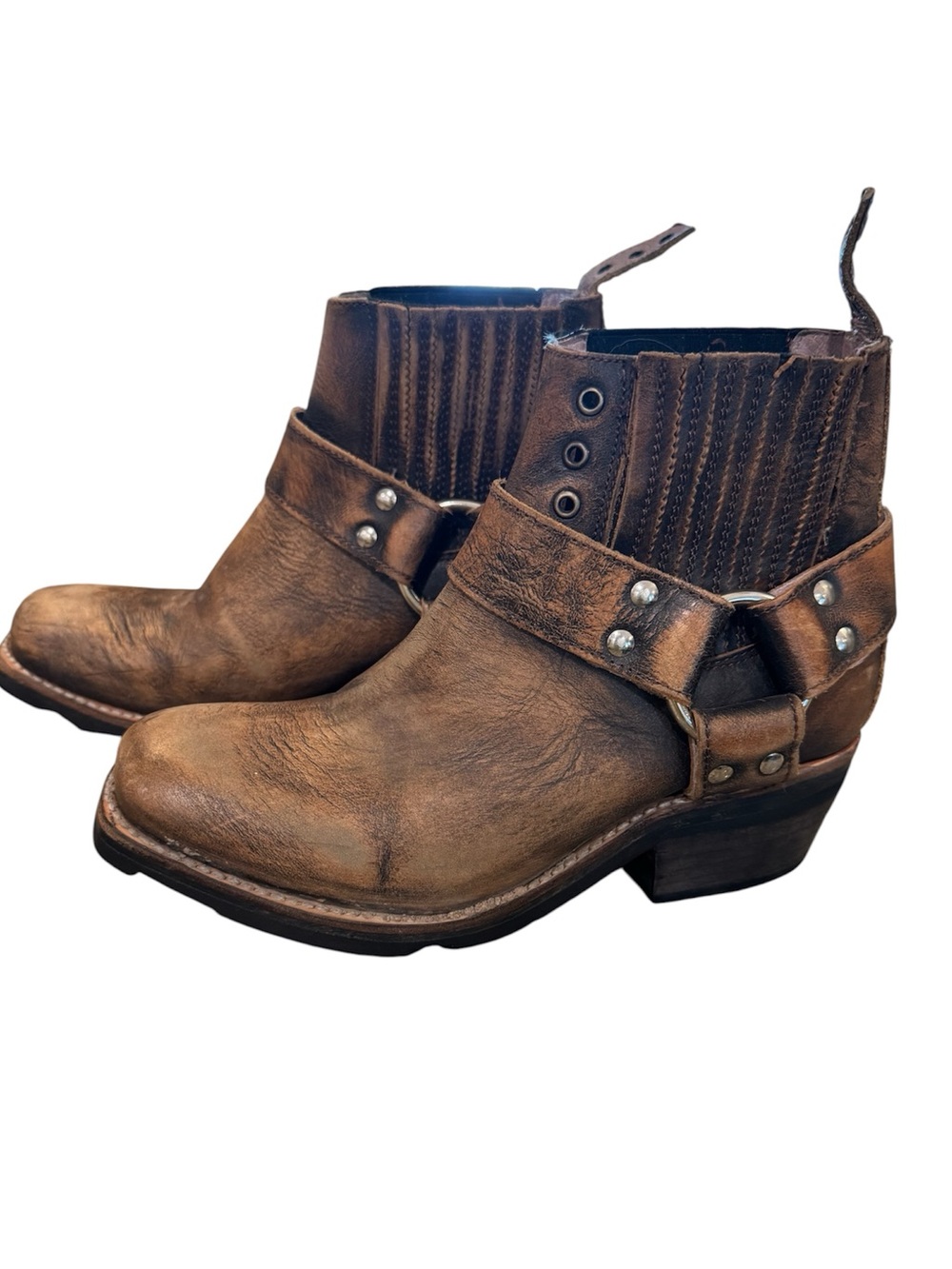 Freebird whiskey ankle boots size 8